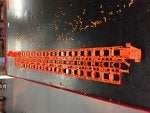 Red Orange Machine Metal